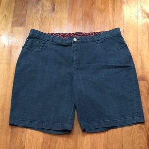 Lee Sinfully Soft Denim Shorts Plus Size 24W